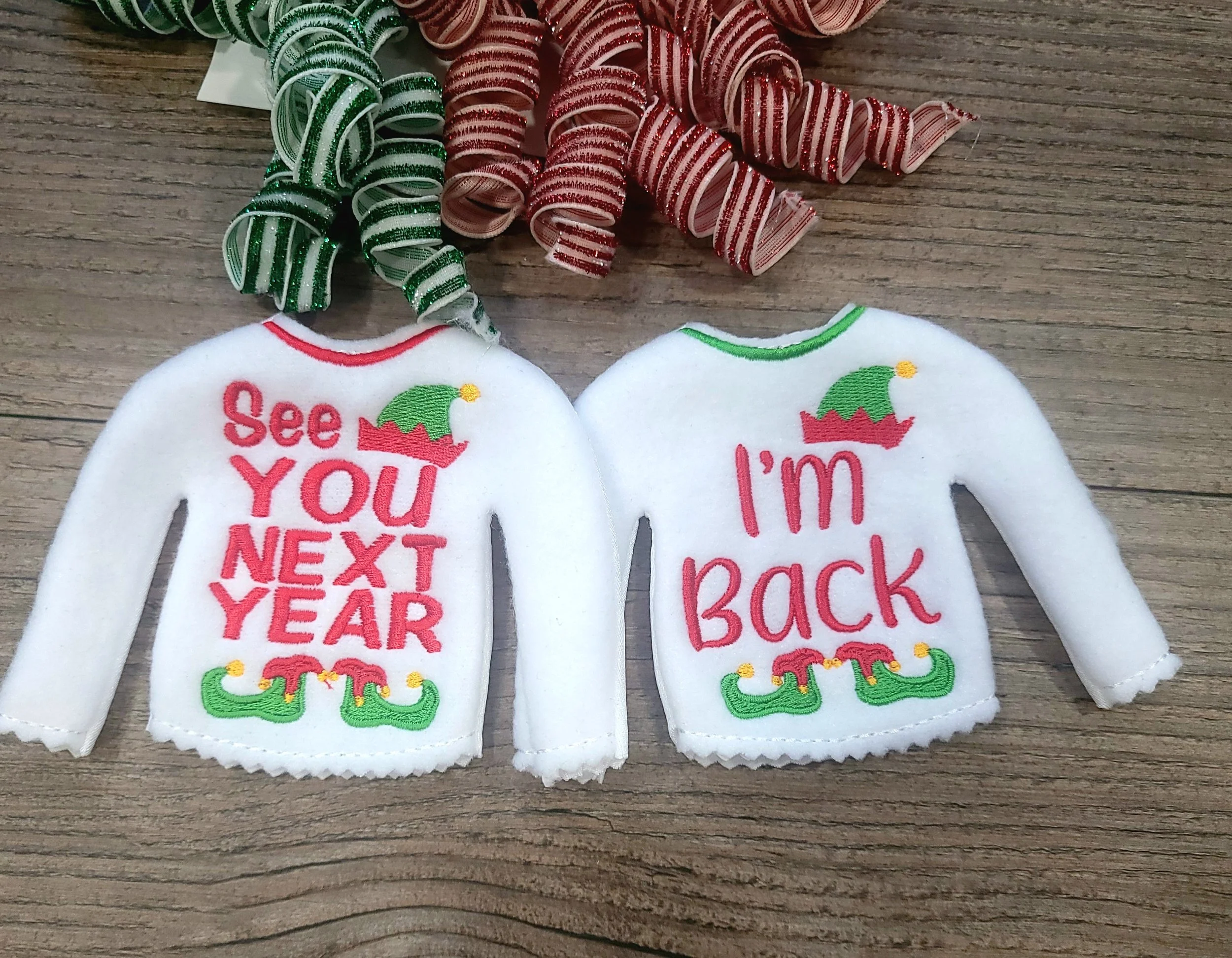 Elf Sweater - 12" Doll or Elf Clothes