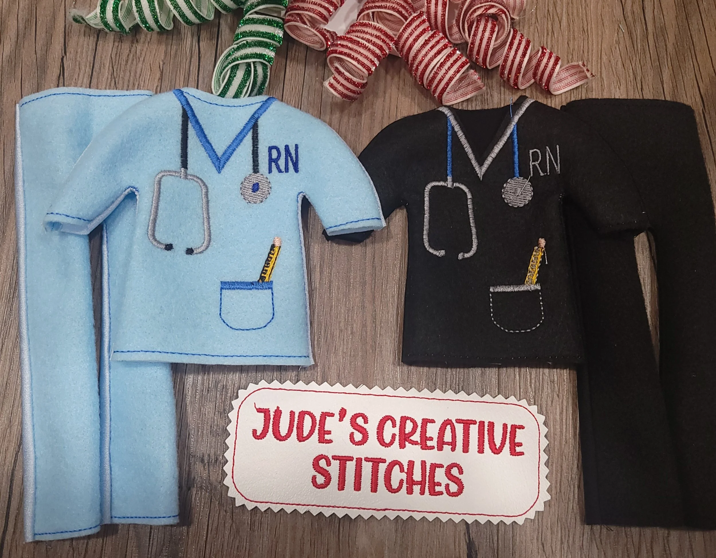 12" Doll or Elf Clothes Doctor Outfit