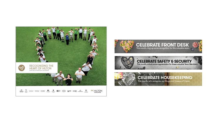 Hilton Recognition Calendar — Michael Janes