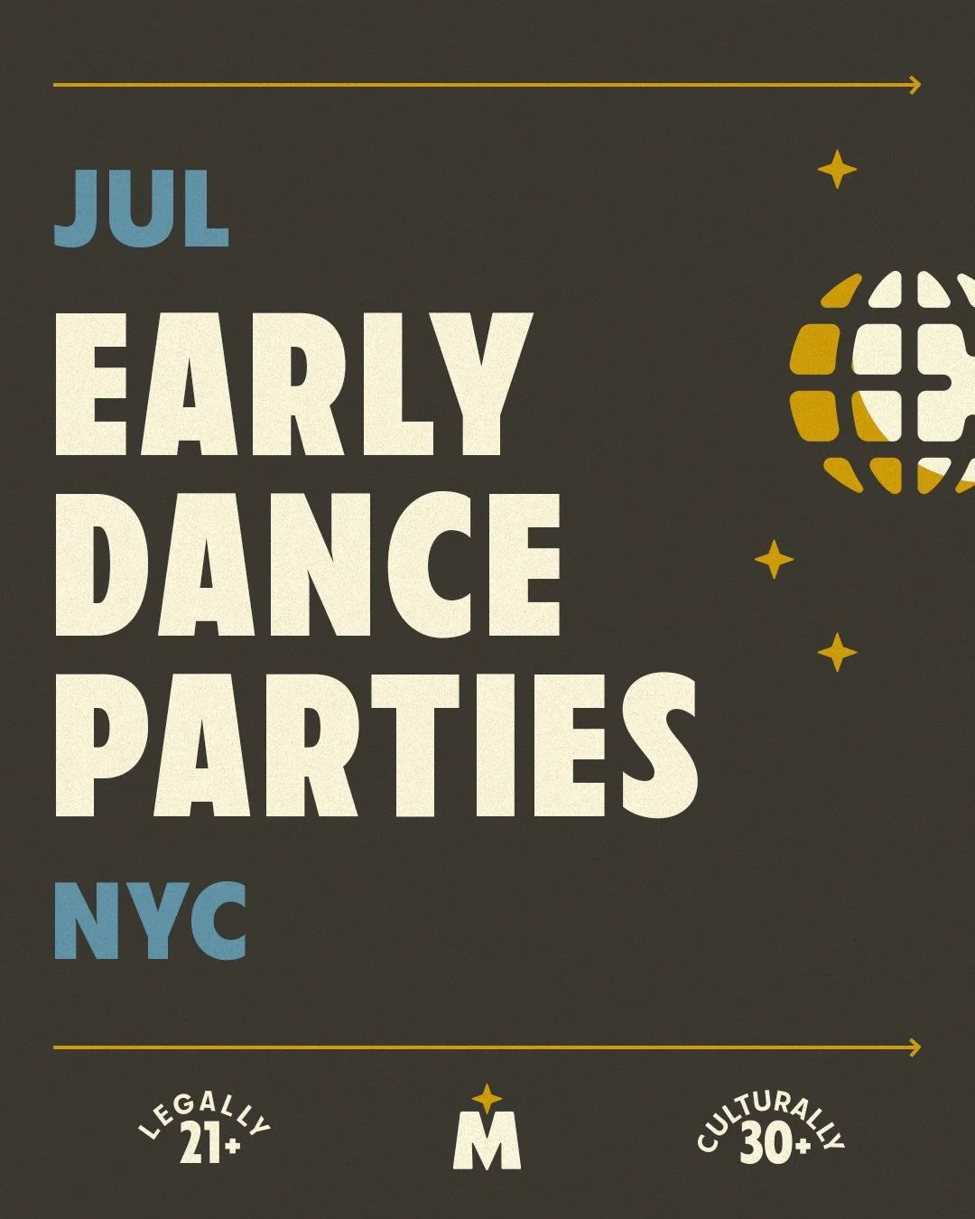 What&rsquo;s hotter than NYC in the summer? This July Matinee calendar 🔥

What is Matinee, you ask? We throw early dance parties in NYC for millennials and 30+ party people who also like a good night&rsquo;s rest.

Our parties offer a wide array of 