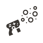 Bubble Gun Icon