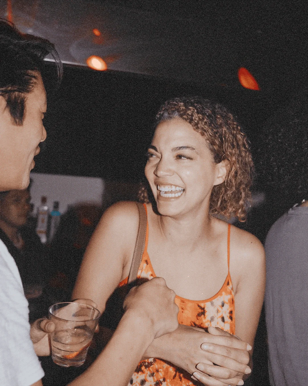 Group of people celebrating life