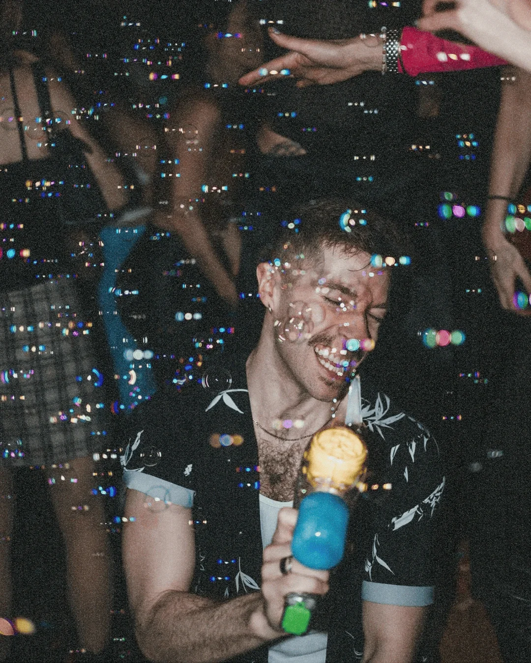 Millennial dancing amongst bubbles : )