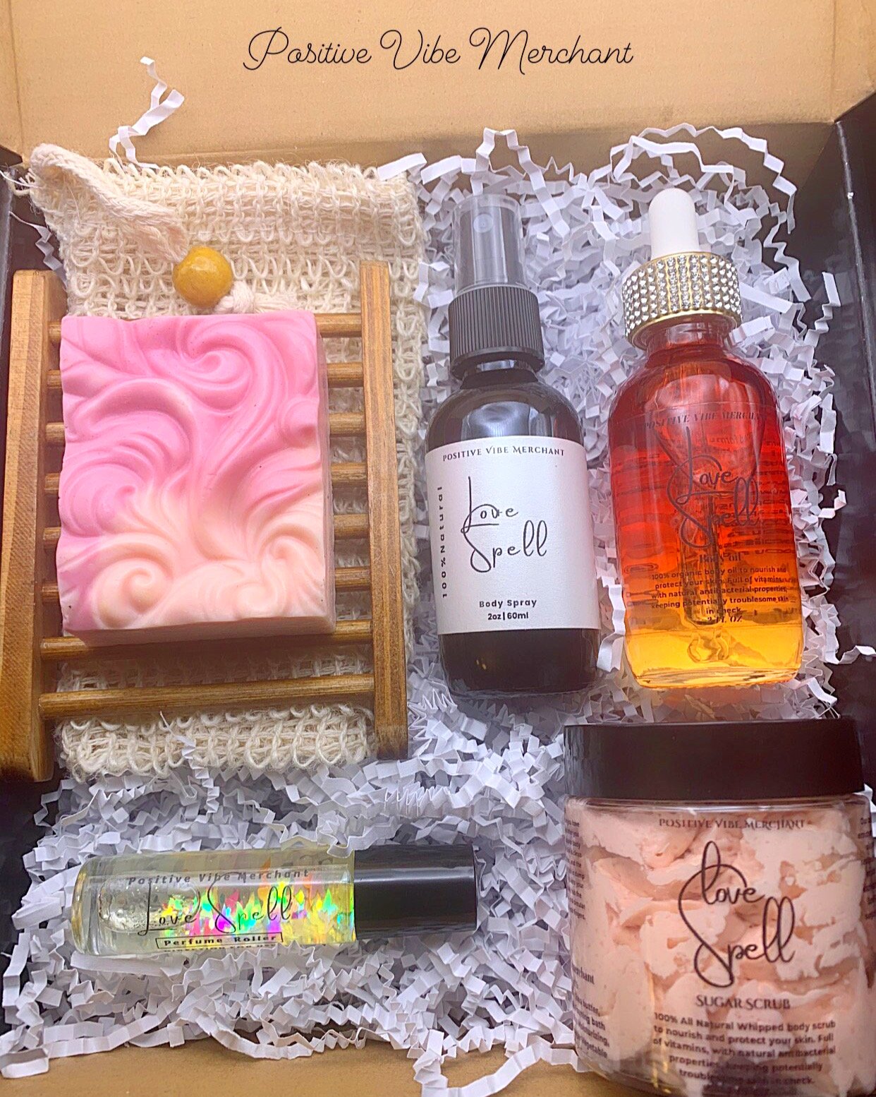 7pc Natural Bath & Body Gift Box (Copy)