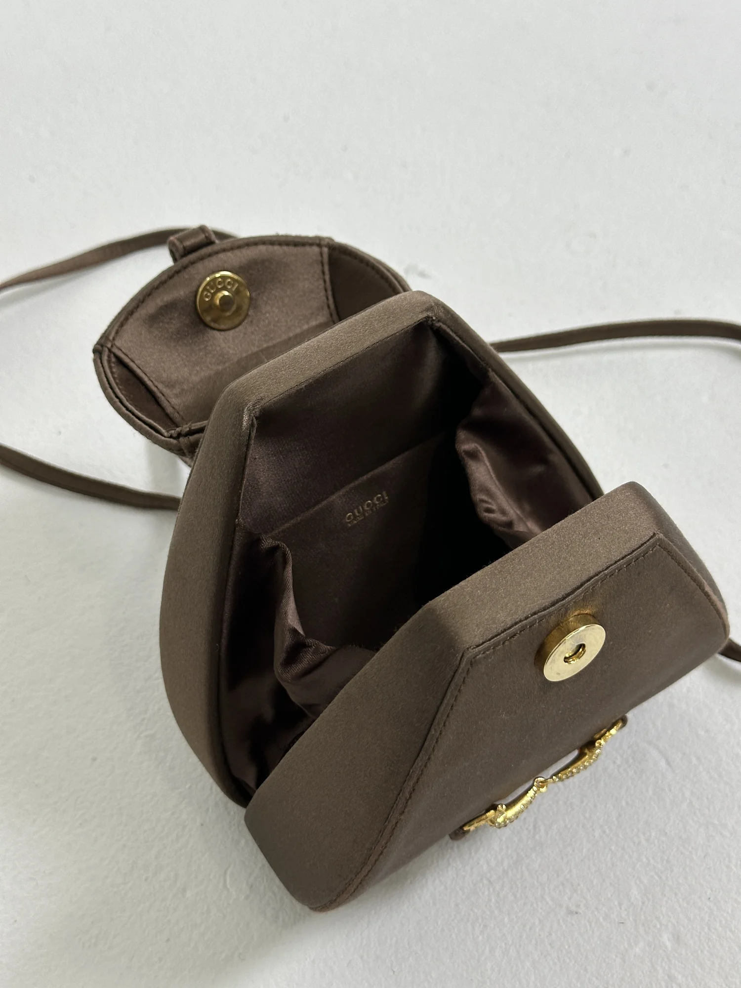Gucci Horsebit Satin Mini Backpack — SEE The Archive