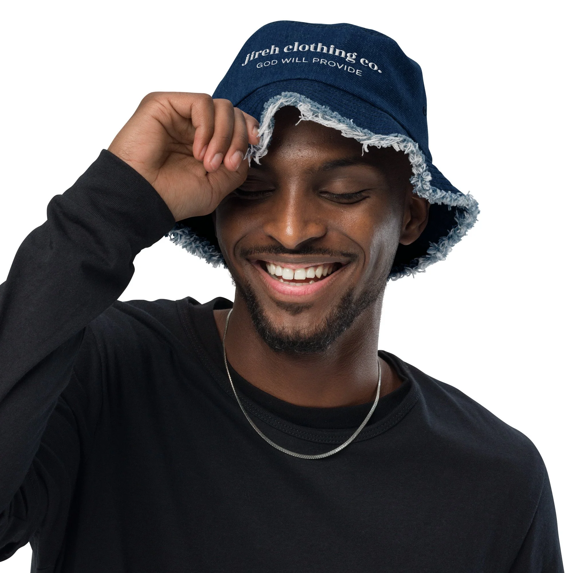 Jireh Essentials - Denim Bucket Hat