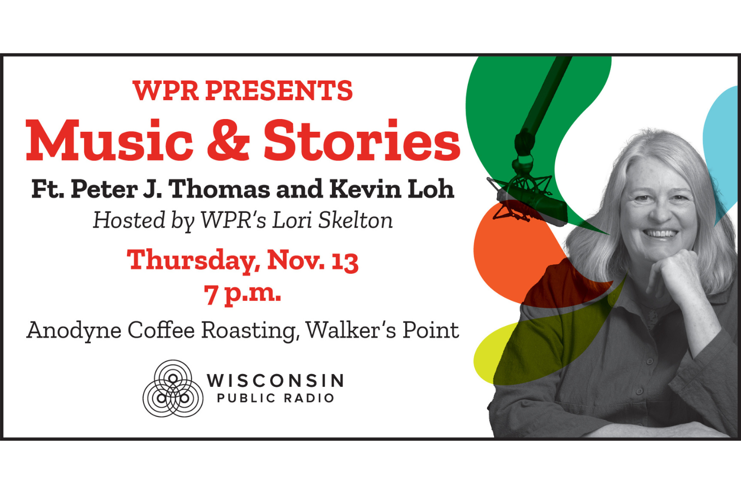 “Music and Stories” with Wisconsin Public Radio