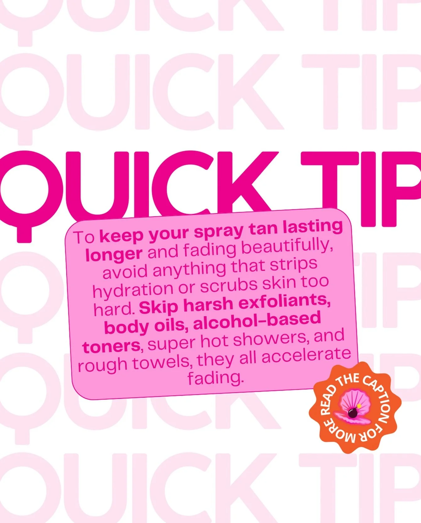 Your glow wants moisture to stick around, not slip away!

Pro tip: Look for lotions with hyaluronic acid, glycerin, aloe, or squalane, these help lock in hydration without breaking down your tan.