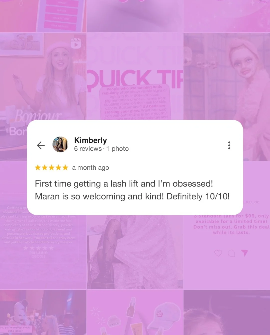 Did you know I offer Lash Lifts at Beach Bombshell? Lash lifts are an incredible way to look ready all the time&mdash; add a little tinting in there and VOILA (say bye, to mascara 😉). 

Link in profile to book🩷