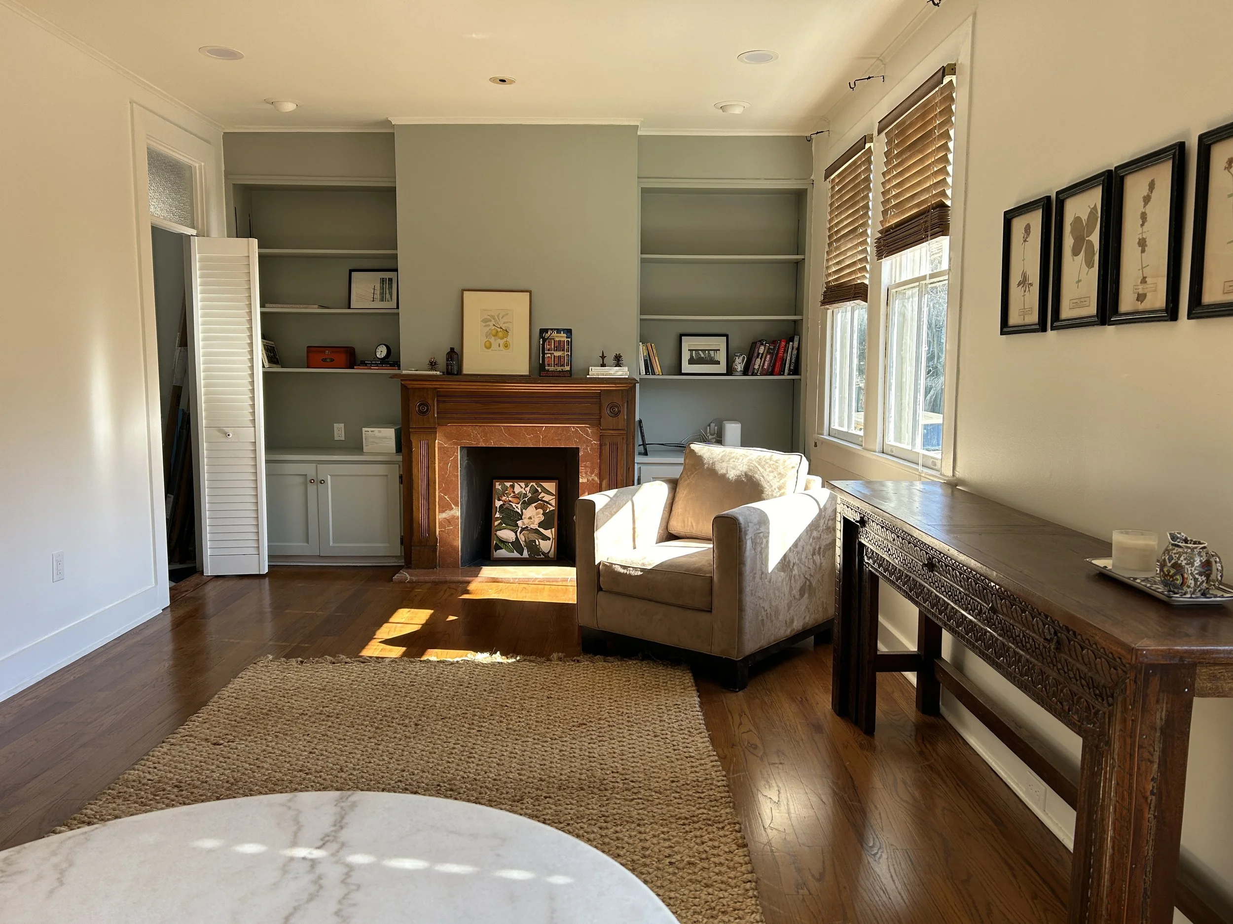 Floor-through open space