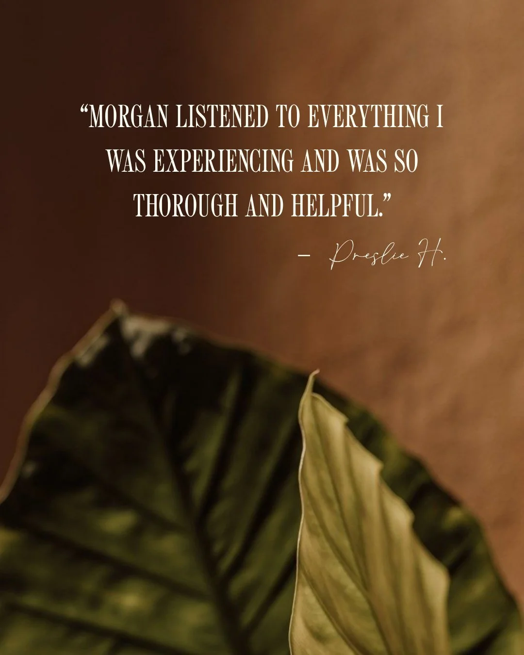 &ldquo;I first came to House of Skin and Health when I was feeling so sick and not getting any answers from my doctors. Morgan listened to everything I was experiencing and was so thorough and helpful. She did blood work and found an Epstein-Barr Vir