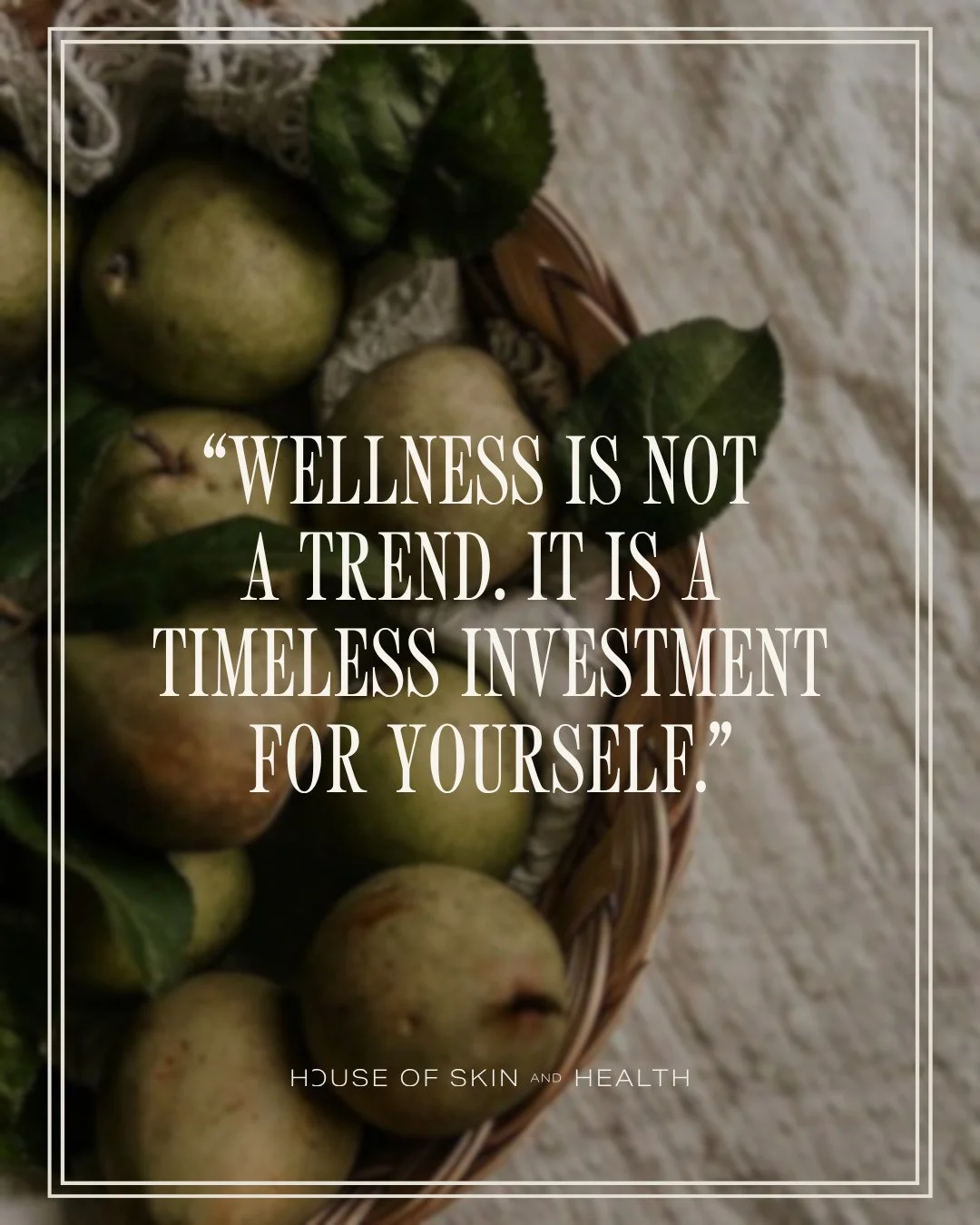Make it your lifestyle.⁠
-⁠
#HouseOfSkinAndHealth #DallasWellnessClinic #WholeBodyHealthDallas⁠
#InvestInYourHealth