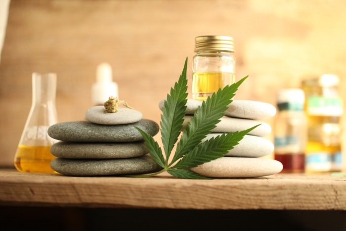 CBD Oil Massage in Salt Lake City at Kalm Sanctuary — relaxing full-body treatment combining therapeutic massage techniques with CBD-infused oil to reduce inflammation, relieve muscle pain, and promote calm and balance.