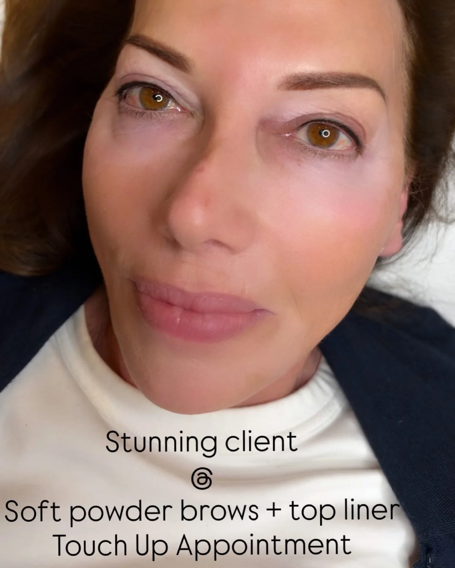P e r m a n e n t M a k e u p that is subtle and elegant&hellip;. for the discerning client ✨👸👑
-
-
Make your next beauty decision a lasting one&hellip;. @litabrows.sydney 

#sydneybrowspecialist #permanetmakeupsydney #pmuartistsydney #cosmetictatt