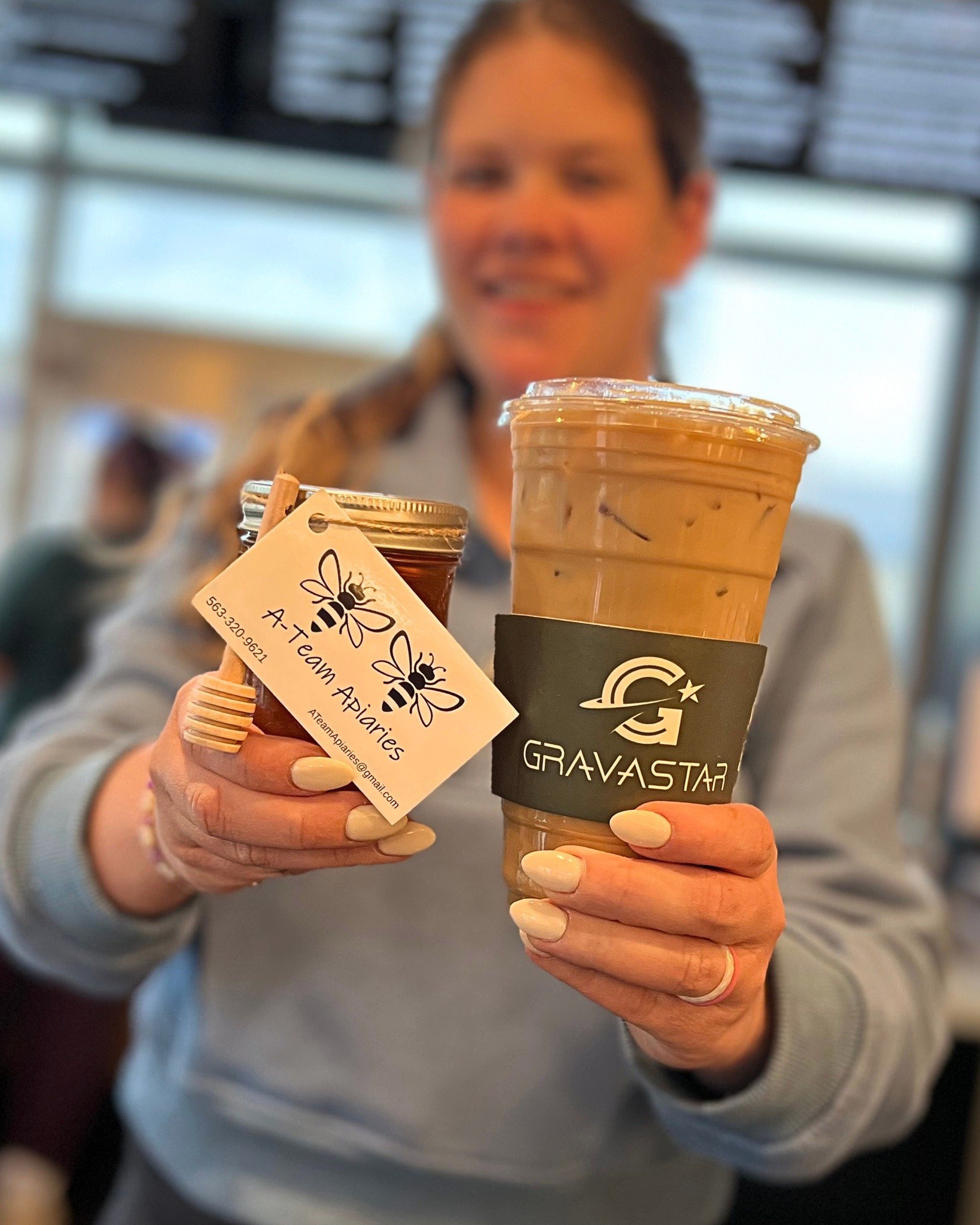 Meet Teddy Graham. 🐝🧸

Our newest Discovery Lab latte features house-made Teddy Graham syrup &mdash; honey, brown sugar, cinnamon, graham cracker &amp; vanilla. 

Made with local honey from A-Team Apiaries, just five miles from our door.

Comfort, 