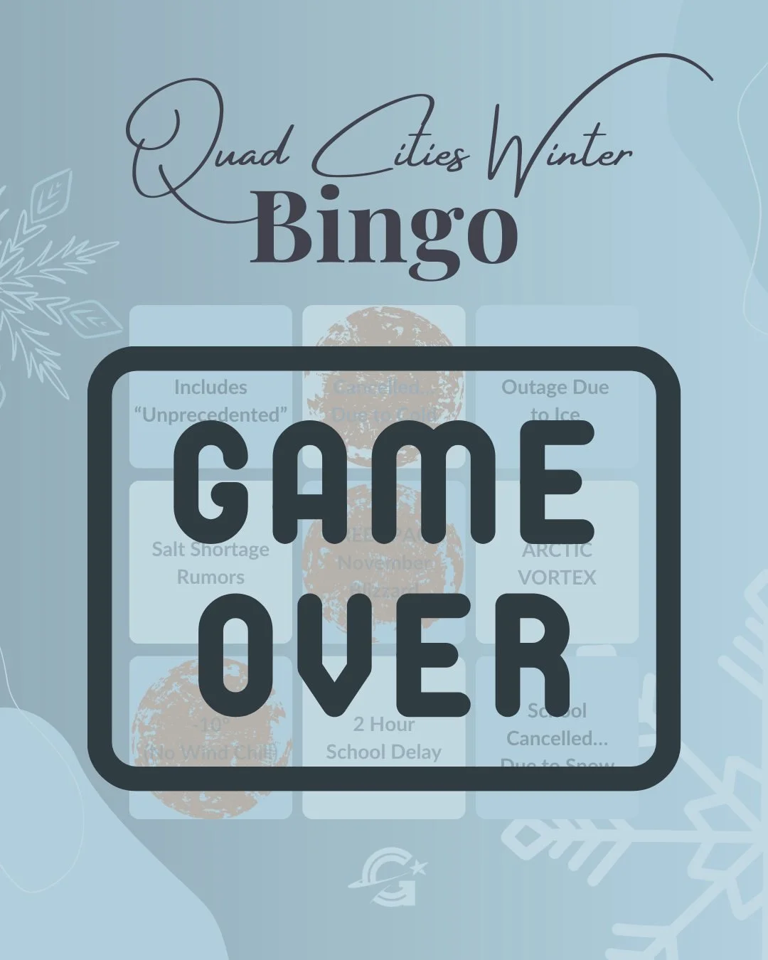 Winter is officially over! It sure came on strong and ended with a bang, but we never got a bingo (not that we're complaining). As a consolation prize, mention this post and get 10% off your order &mdash; Friday, March 20 and in-store only!