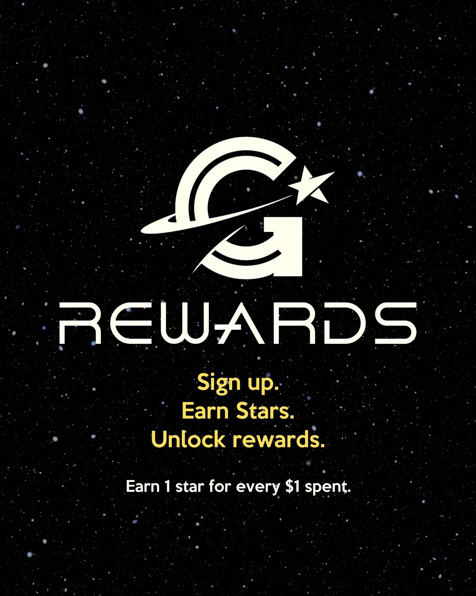 Your regular order should come with perks ✨

Earn stars with every visit and redeem them with as few as 30 stars for discounts, free drinks, and more.
