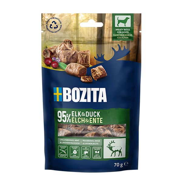 BOZITA MEATY BITES ELK & DUCK