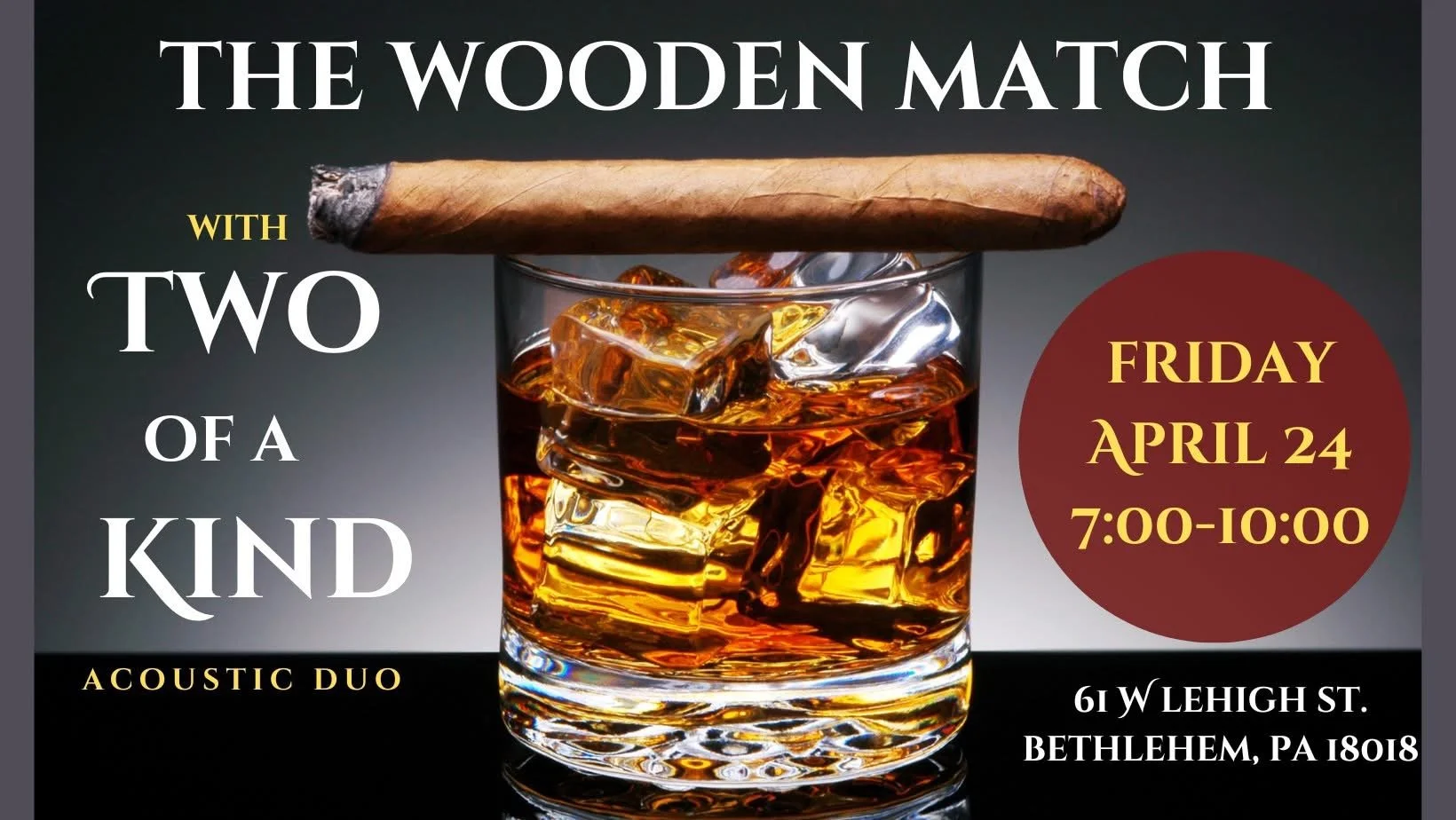 LIVE MUSIC Two Of A Kind