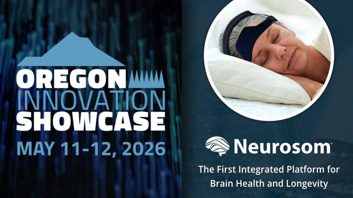 Neurosom’s CEO, Viral Sheth, has been invited to present at the Oregon Innovation Showcase on May 12th in Portland, OR.