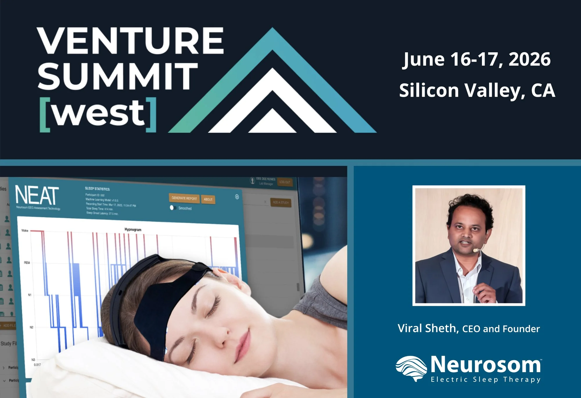 Neurosom will be presenting at the Summit West Investor Conference on June 16-17, in Silicon Valley, CA