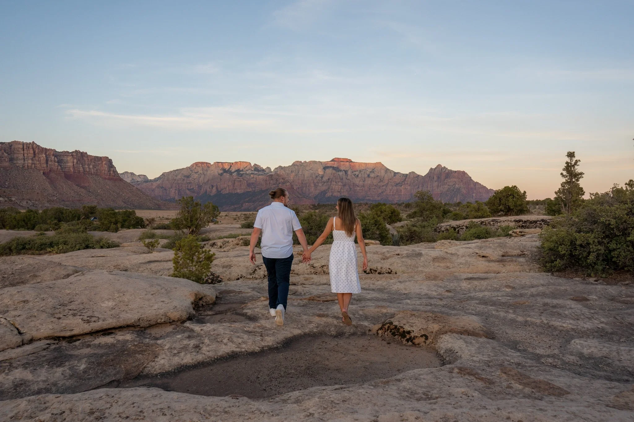 Couples Engagement Photoshoot Southern Utah