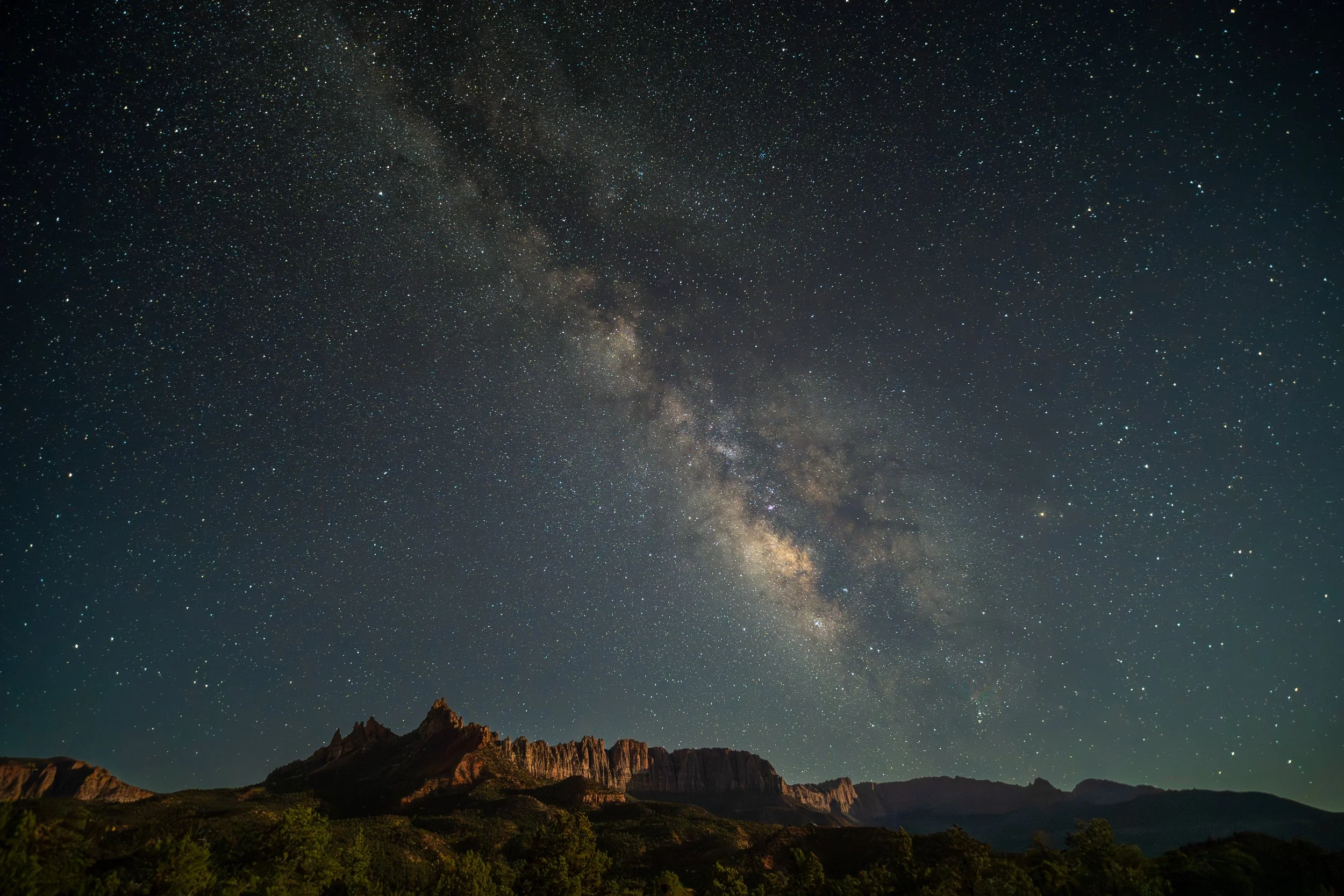 Zion National Park Milky Way Stargazing