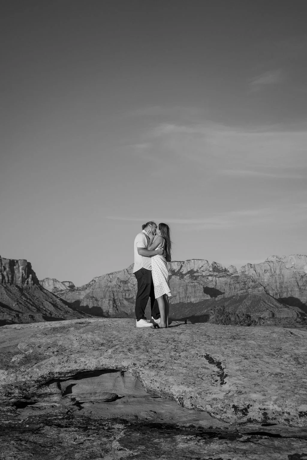 Couples Engagement Photoshoot Zion Utah