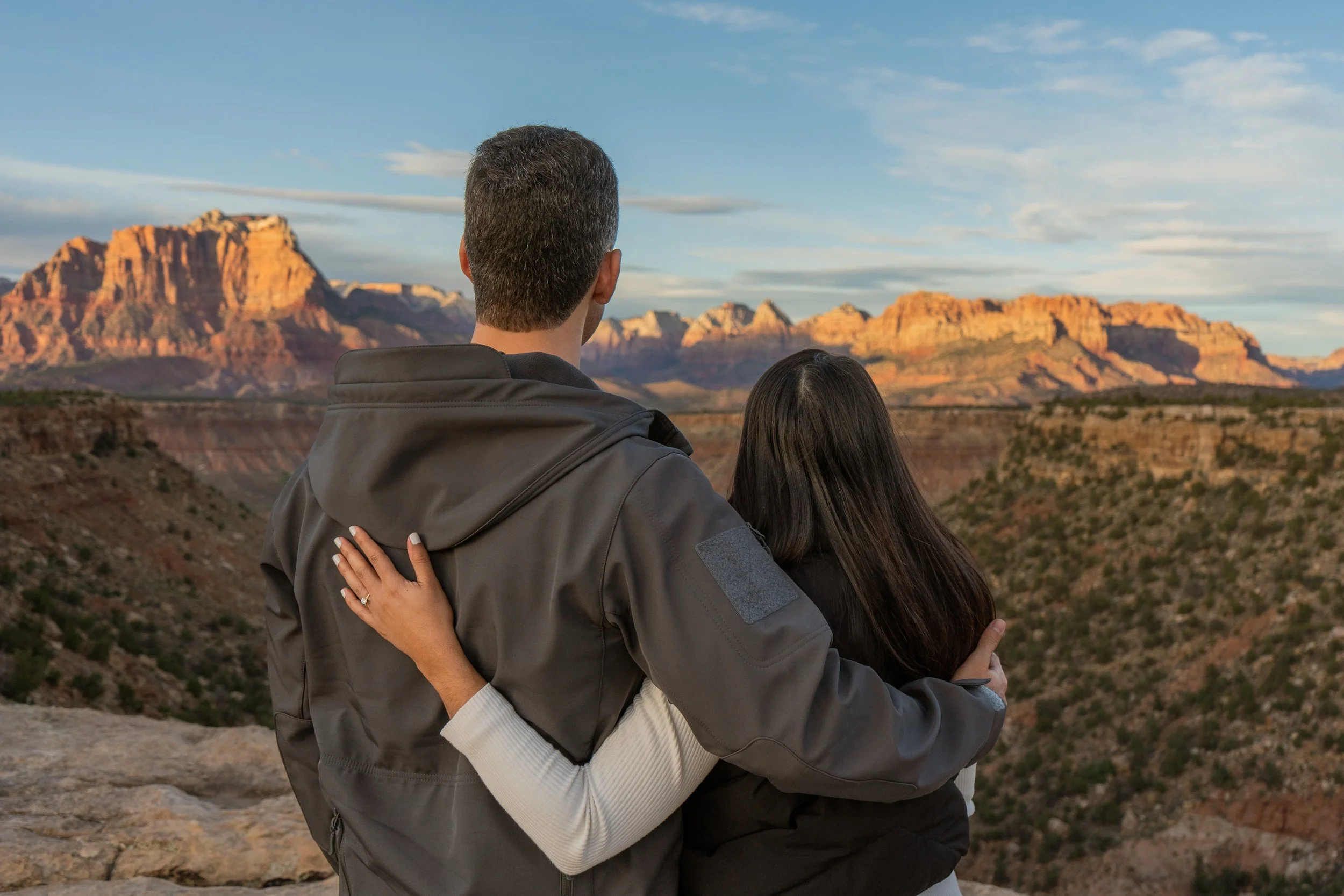 Springdale Utah Surprise Proposal Photos