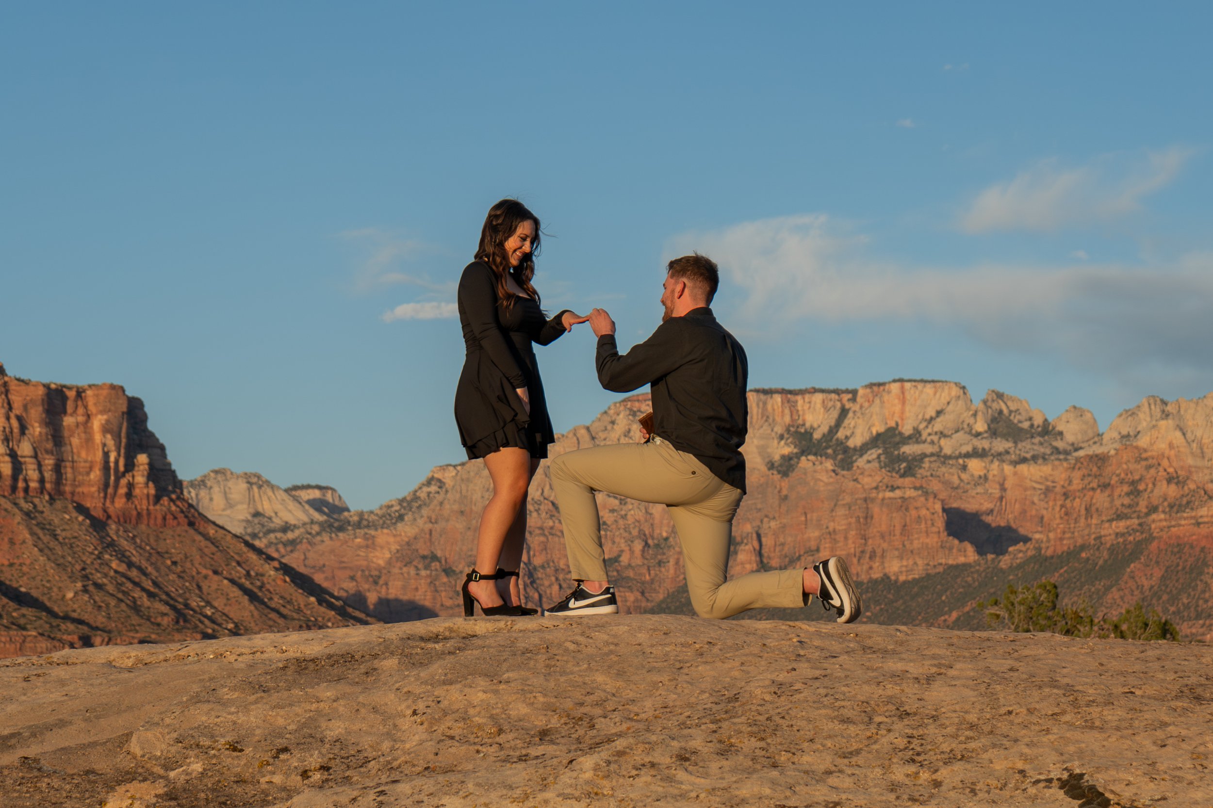 The Most Unforgettable Way to Propose in Zion