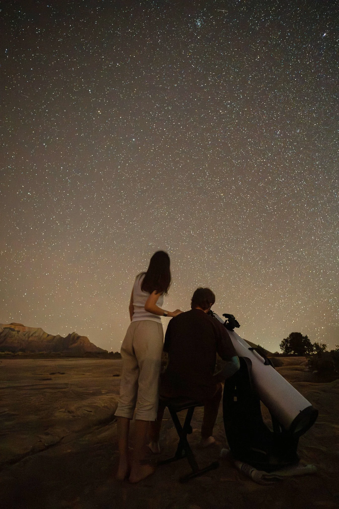 Dark Sky Zion Utah Telescope Tour