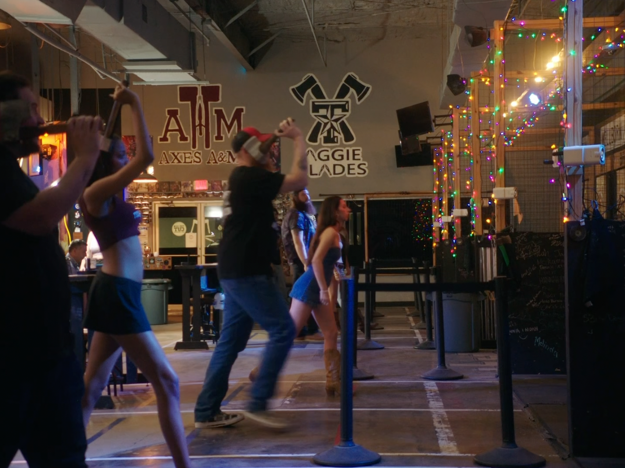 Learn the competitive sport of axe throwing in College Station, TX today!