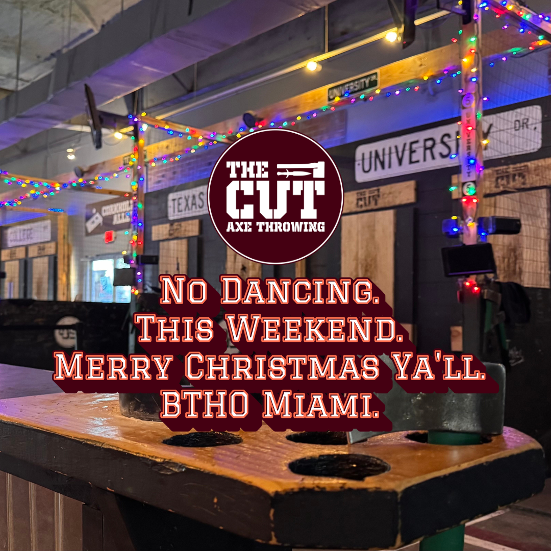 No Dancing this Weekend!
