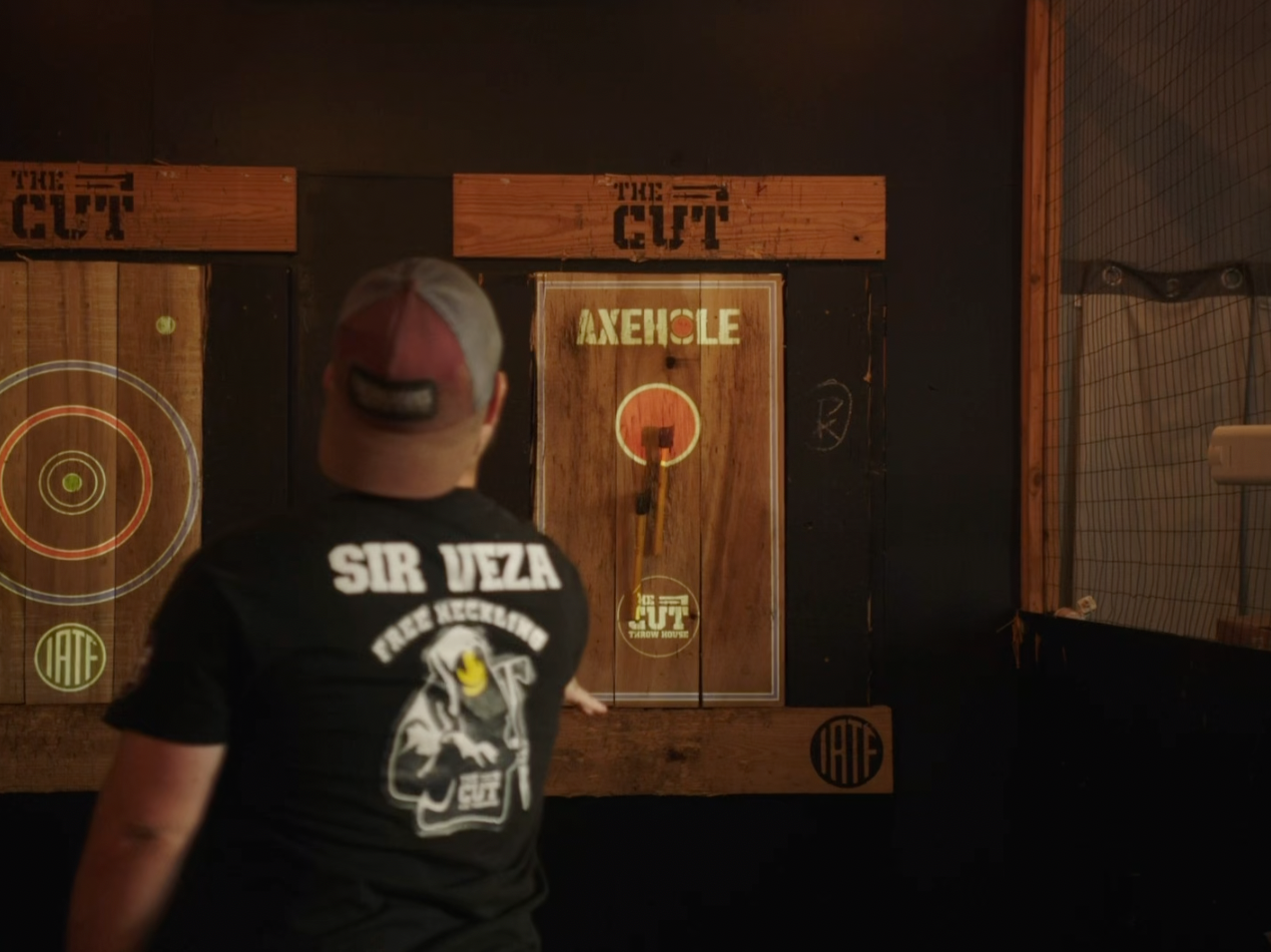 With digital projected targets and custom games, The Cut Axe Throwing is an industry leader in innovation and fun.