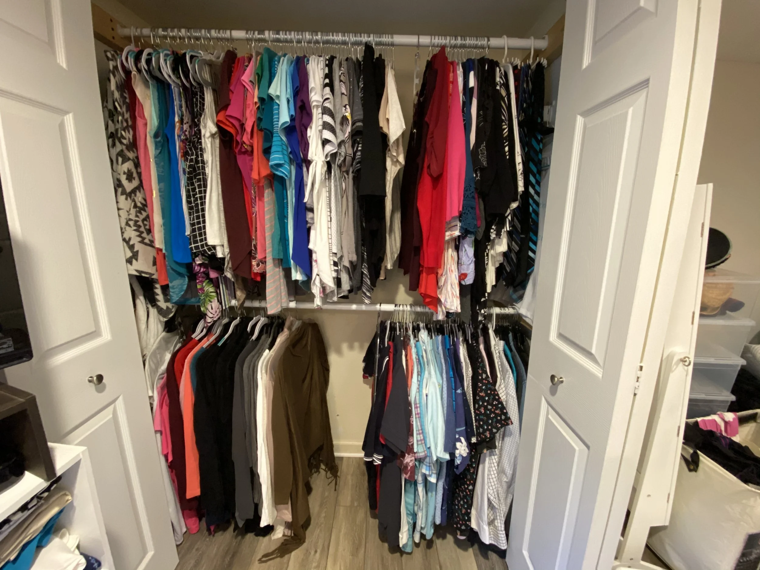 Completed Closet Double-Hang