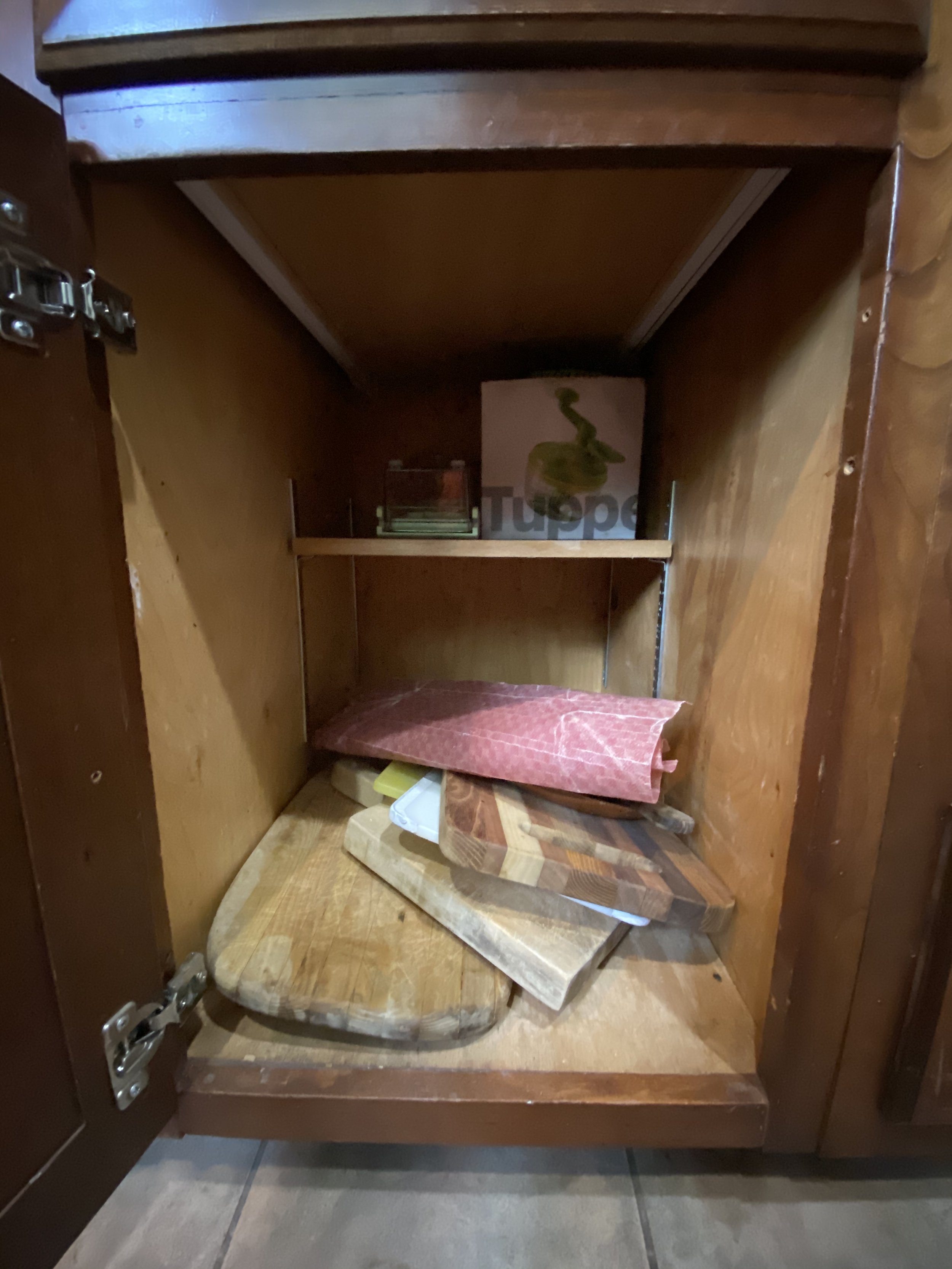 Cutting Board Cabinet - Before