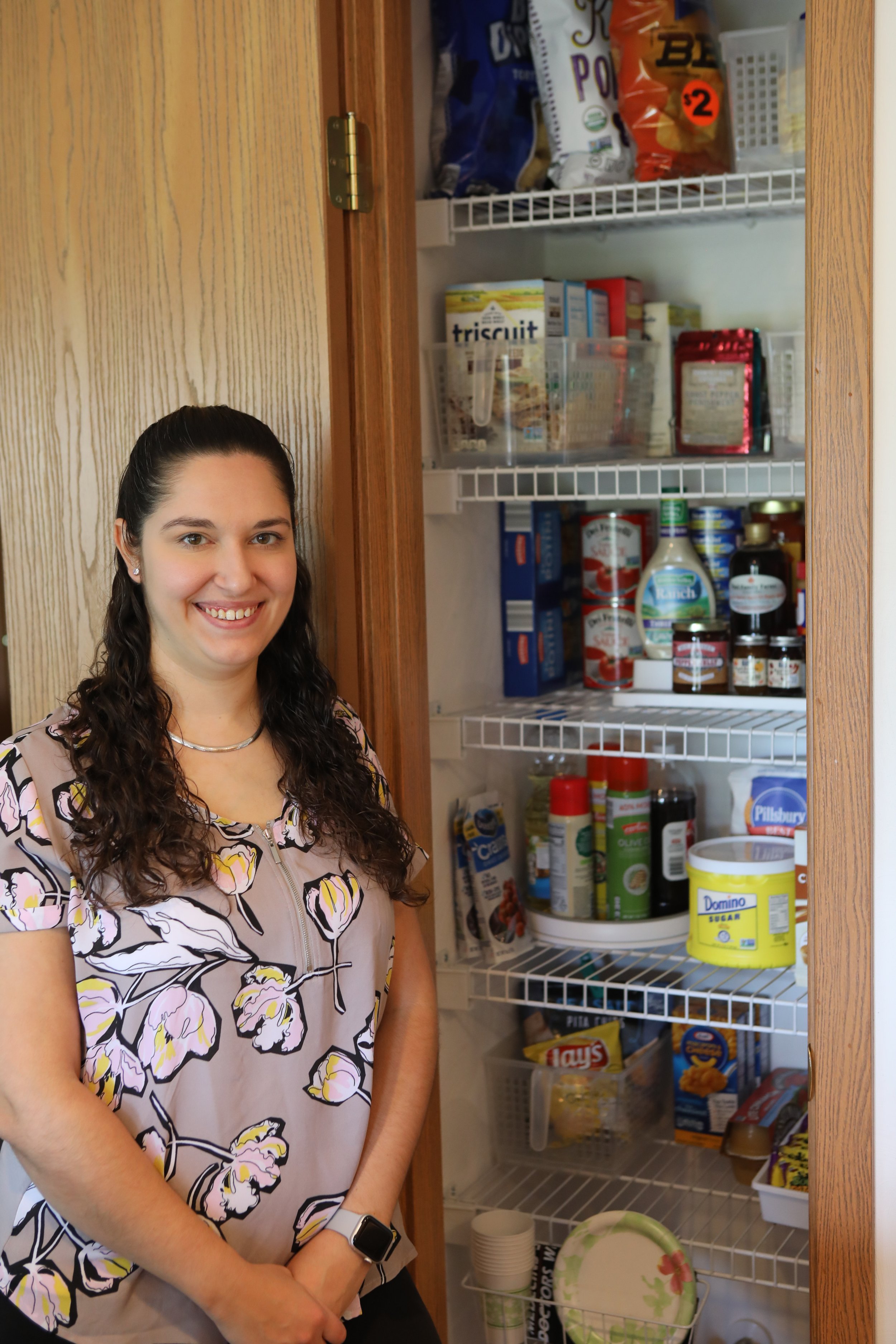 Completed Rental Property Pantry