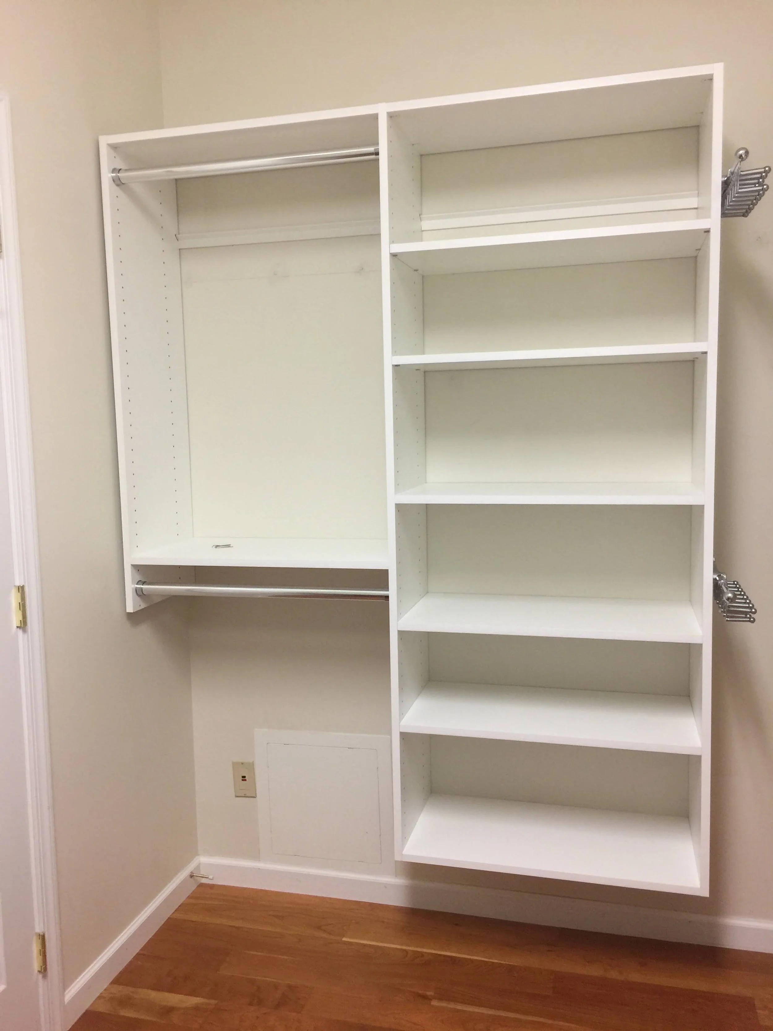 Behind the Door - During the Installation