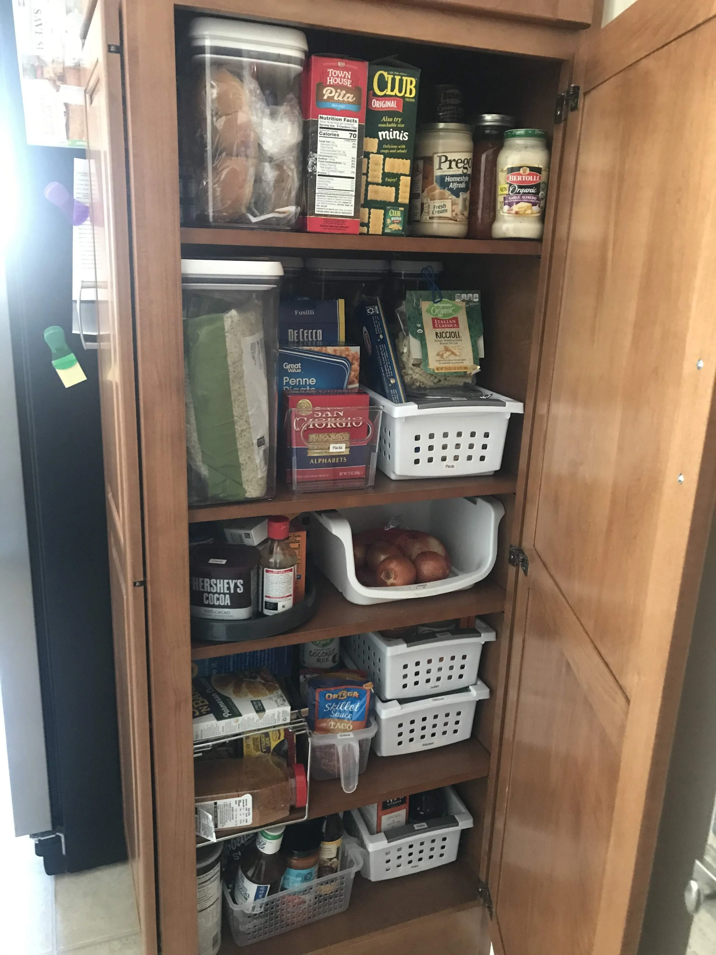Completed Pantry Cabinet Right Door