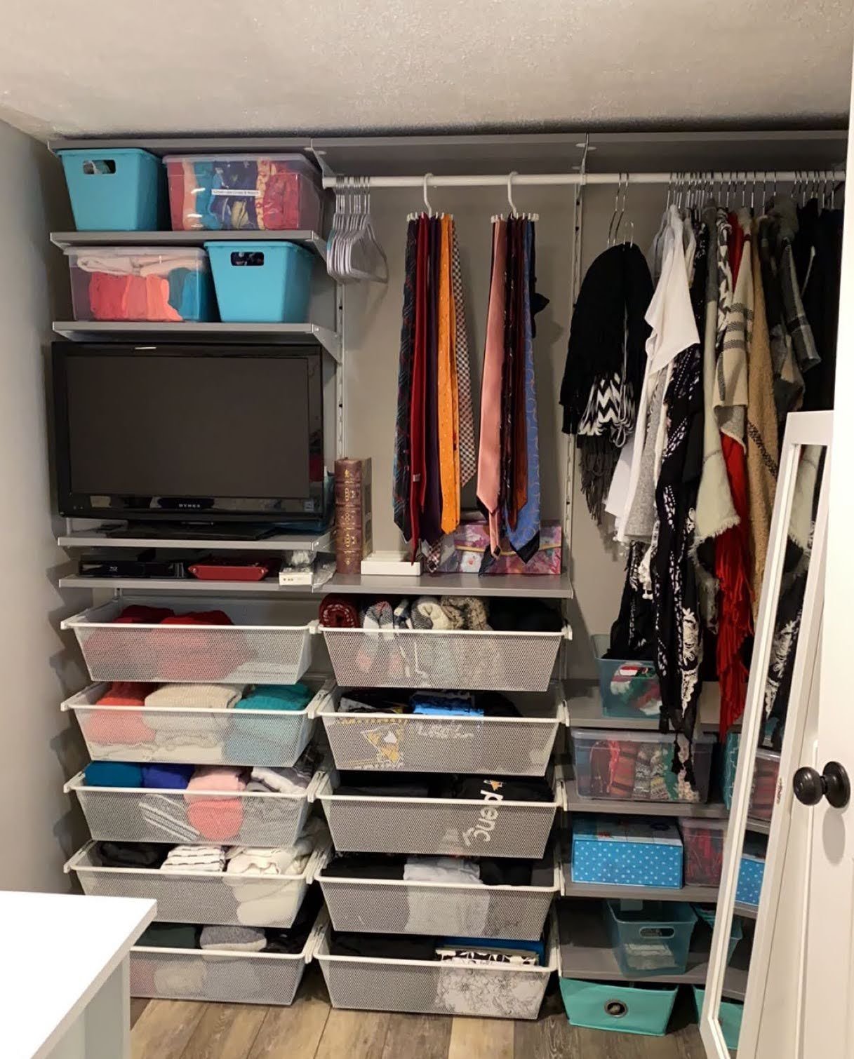 Full Completed Closet System