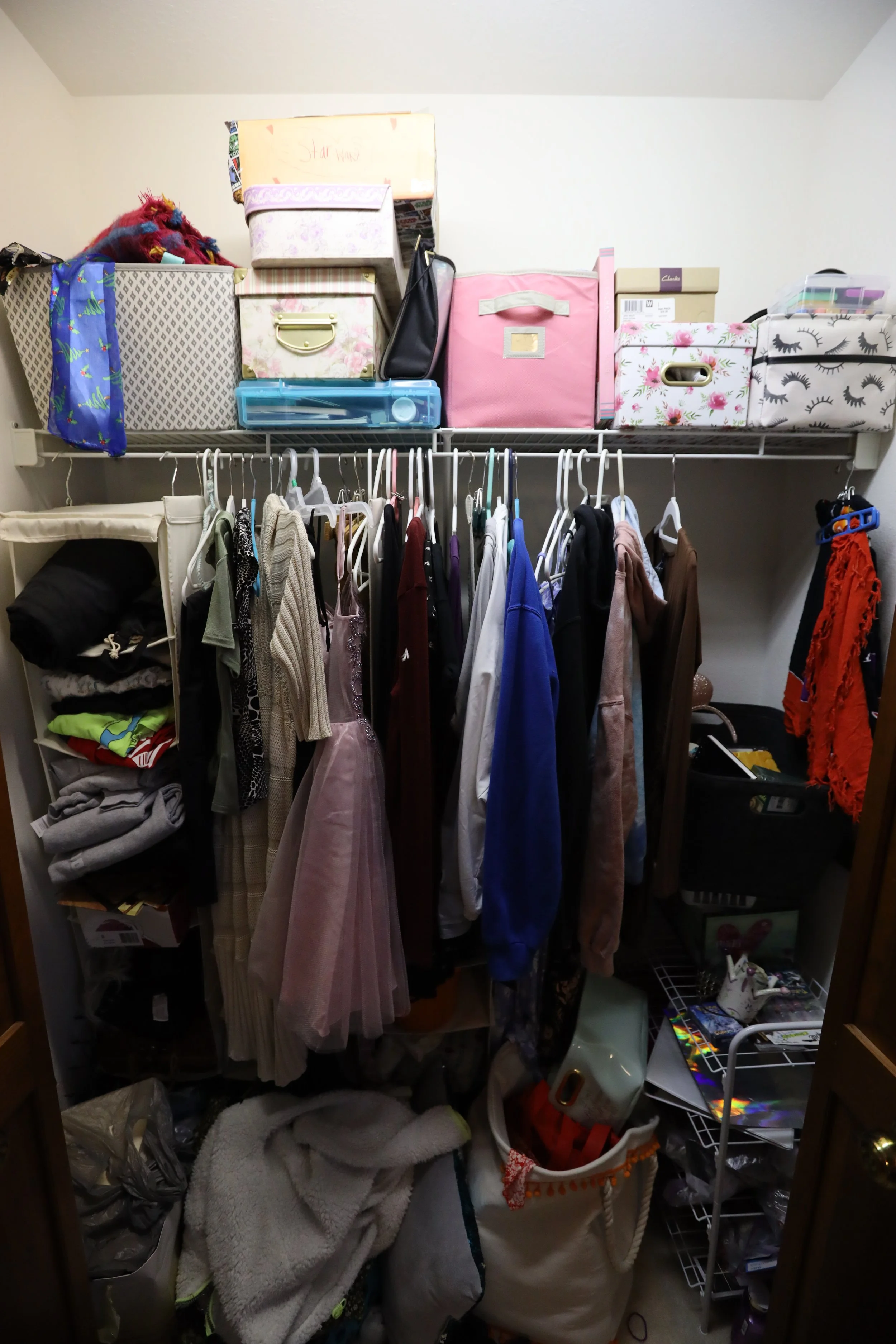 Teenager's Closet - Before (Top)