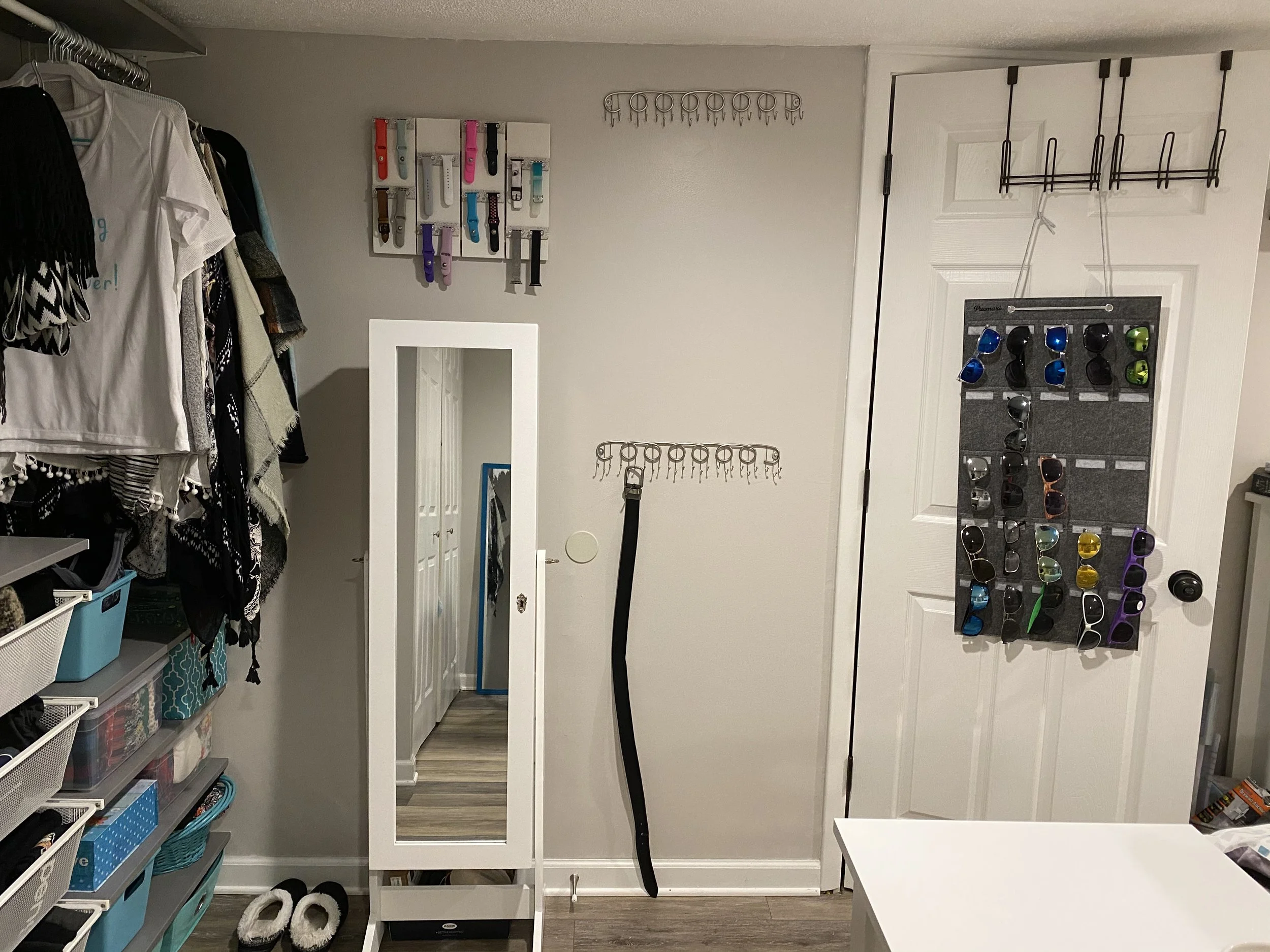 Completed Accessory Storage Area
