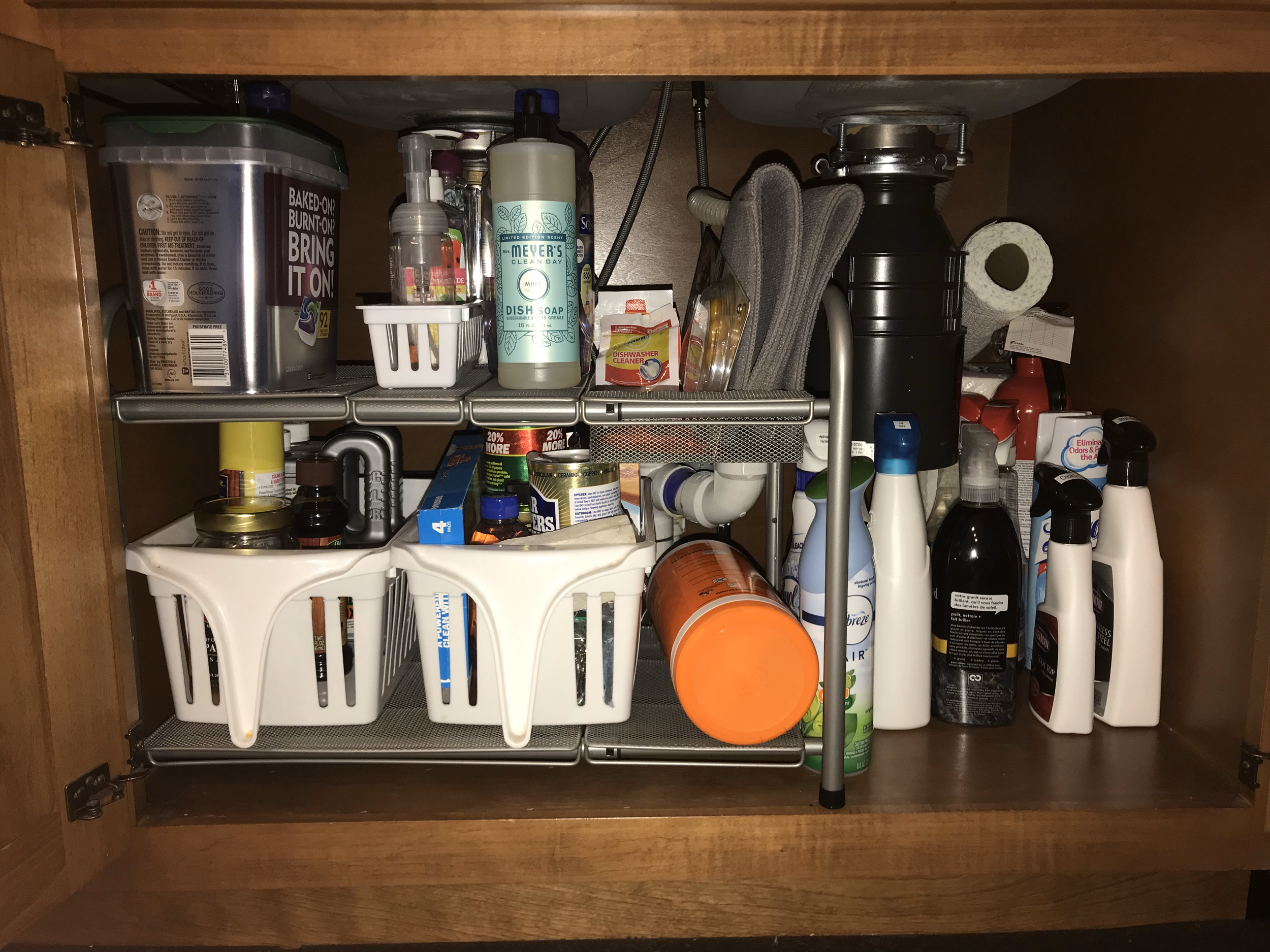 Completed Under the Sink
