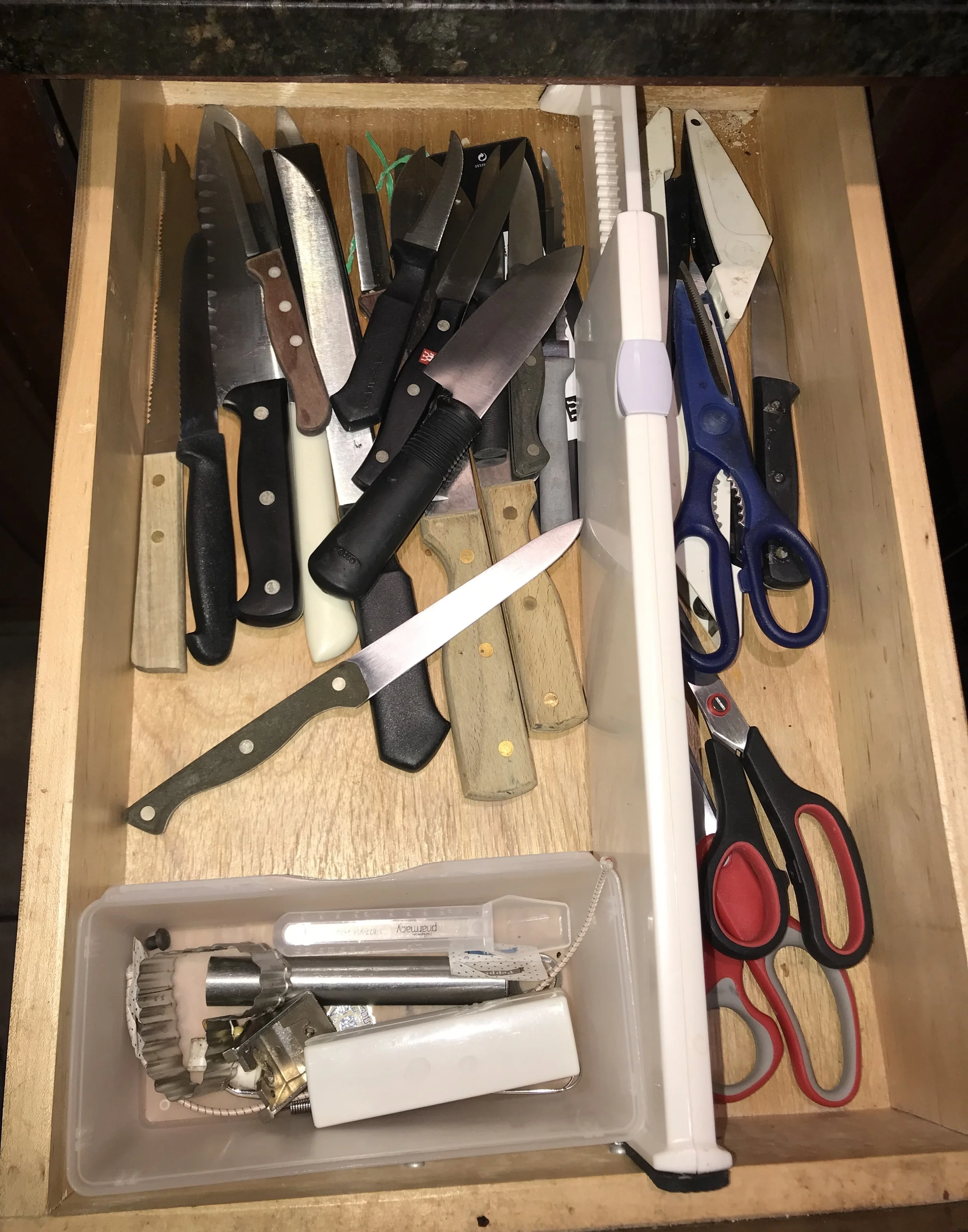 Knife Drawer - Before