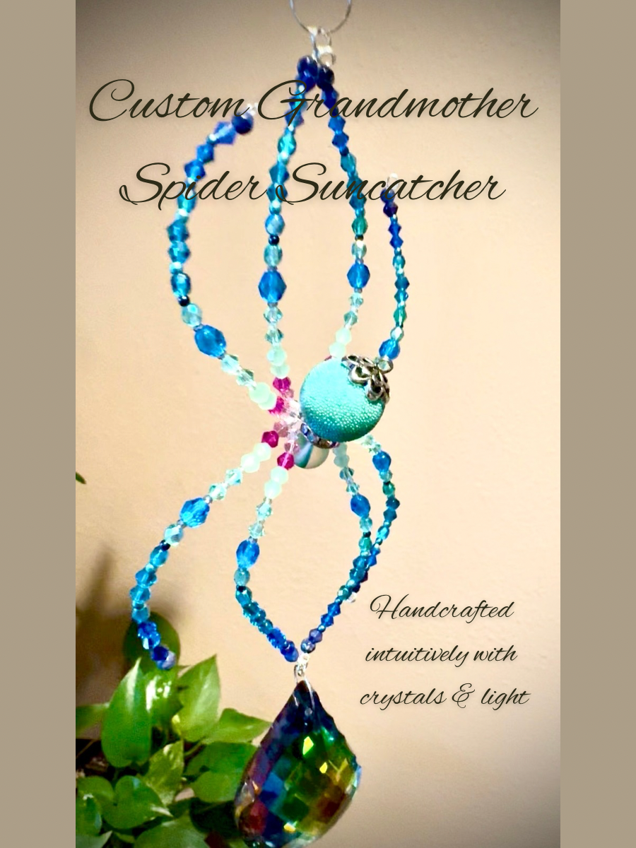 Custom Grandmother Spider Suncatcher (3 x 4 in) - 1.png