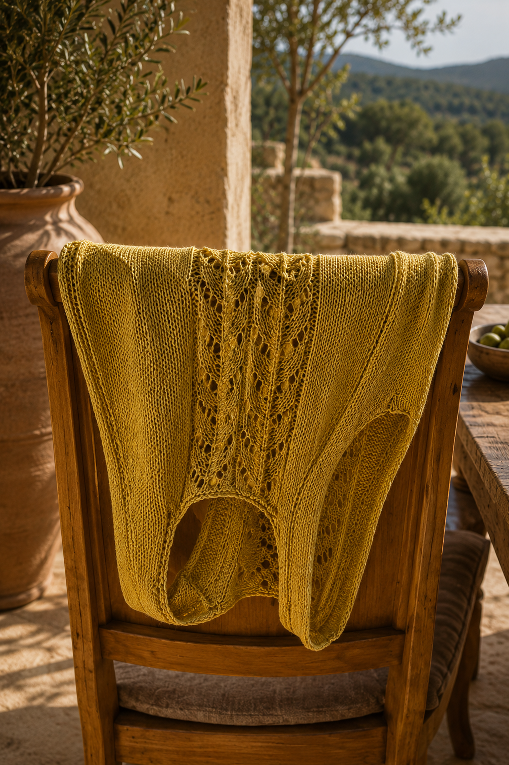 Handcrafted Sugarcane Knit Top