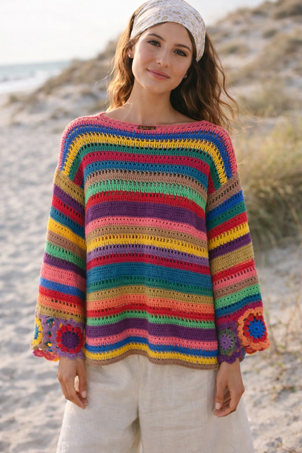 Pacífico Multicolor Stripe Sweater
