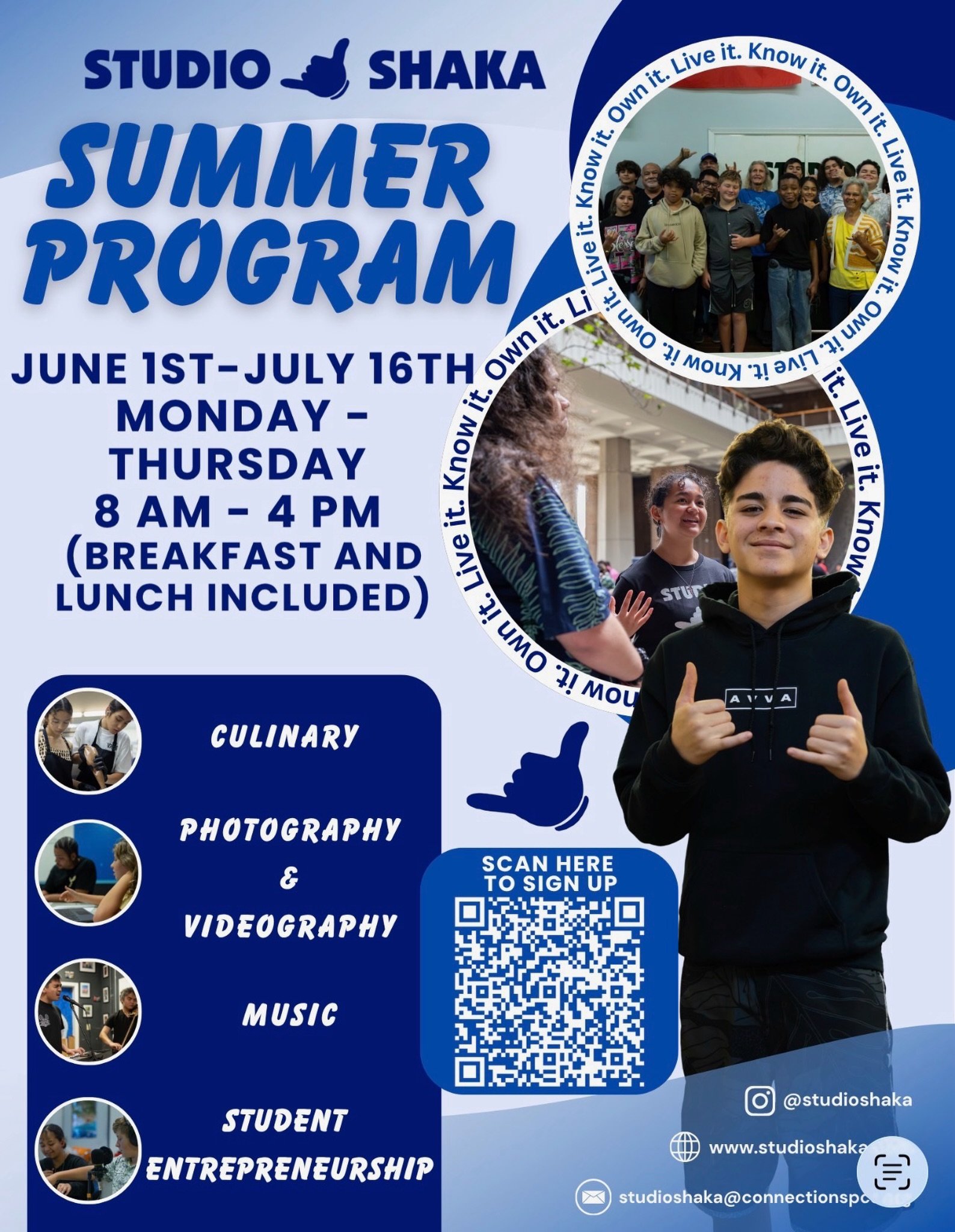 Aloha Shaka Ohana!! It&rsquo;s that time&hellip; SUMMER STUDIO SHAKA IS HERE ☀️🔥 Sign up NOW‼️ Spots are LIMITED and will fill up fast. We&rsquo;ve got NEW classes this year, so there&rsquo;s something for everyone 🤙 Check out studioshaka.com or sc