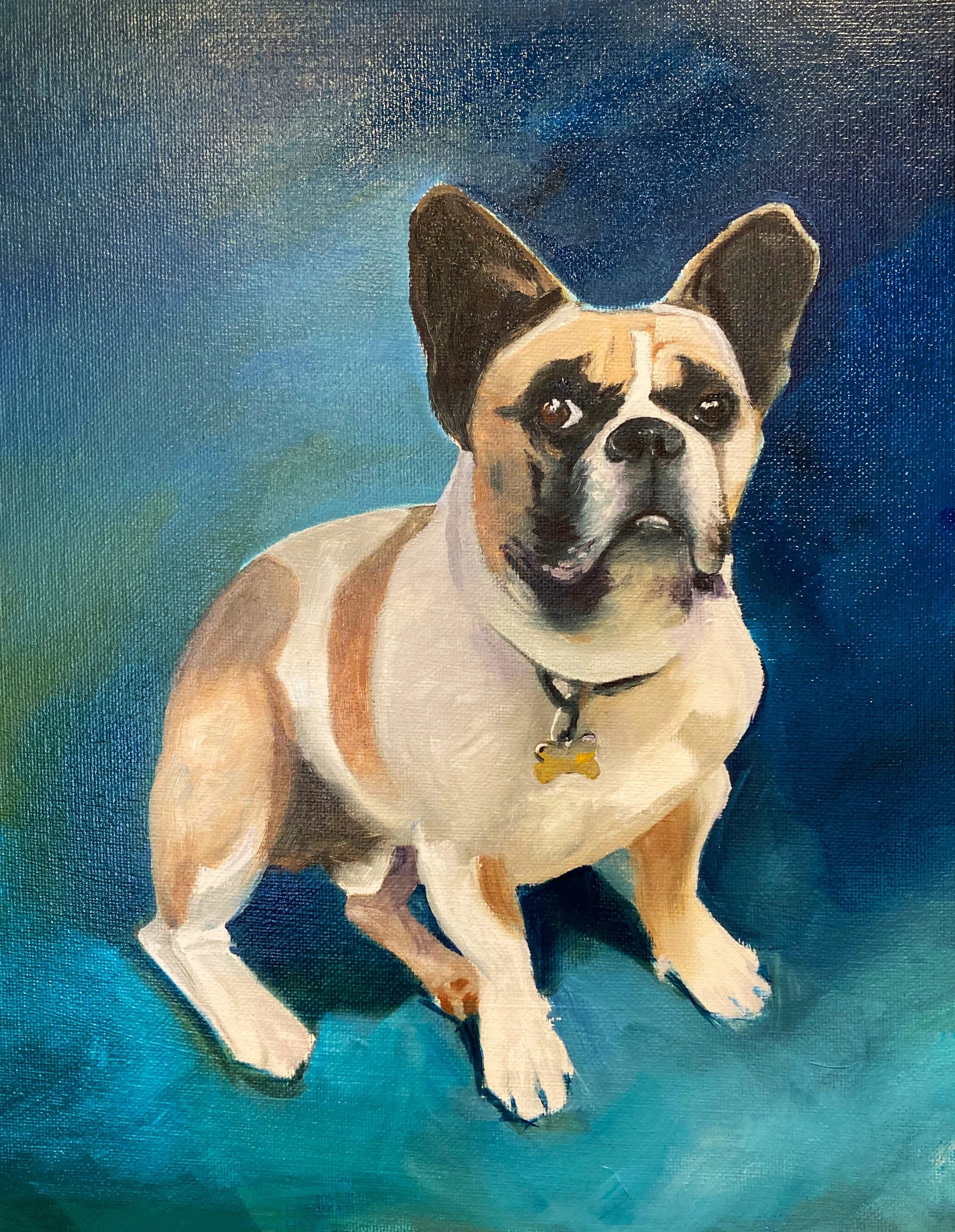 "Bruno"
8" X 10"
Oil
(2024)
$ 250 - SOLD