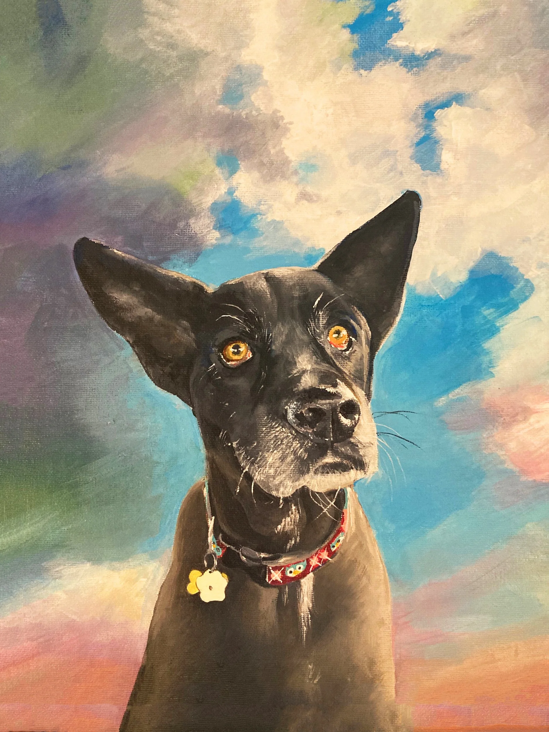 "Koda"
8" X 10"
Acrylic
(2022)
$ 175 - SOLD